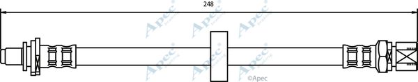 APEC BRAKING Тормозной шланг HOS3127